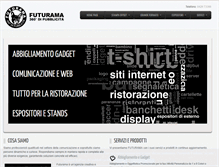 Tablet Screenshot of futuramaonline.com